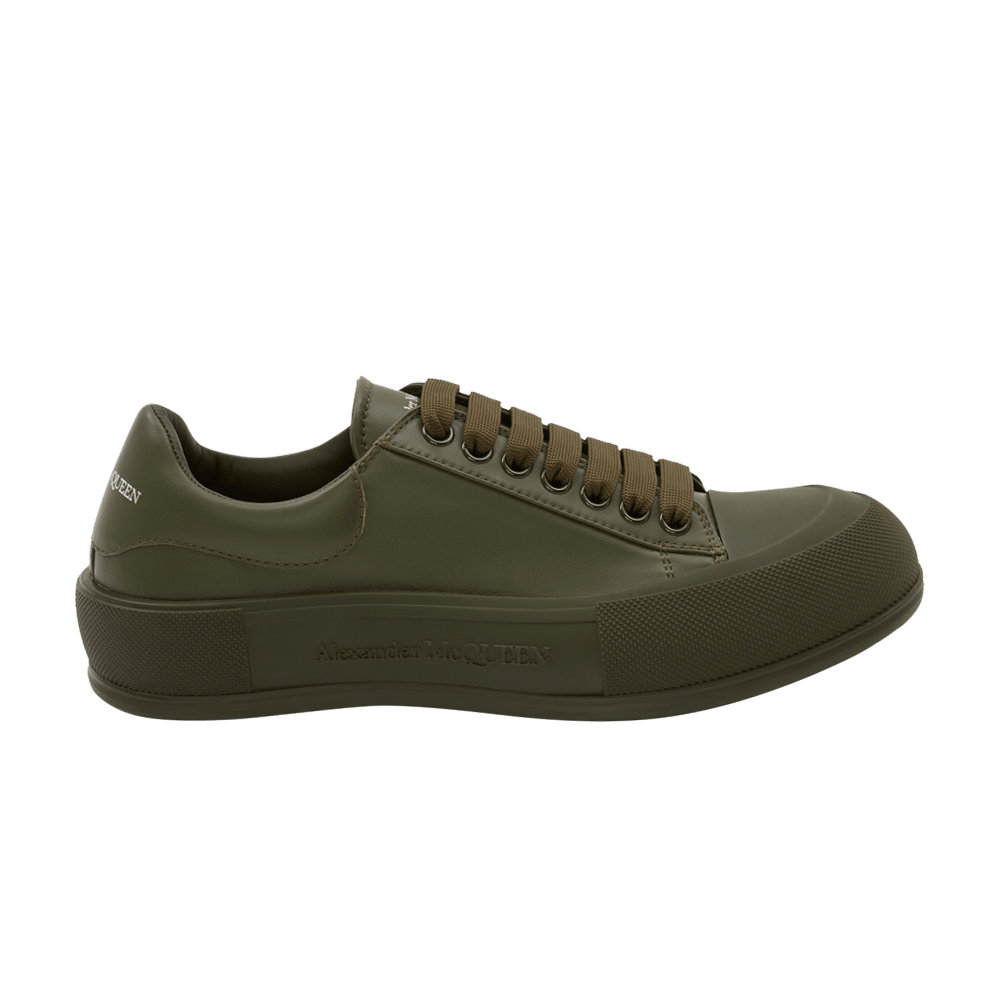 Кроссовки Alexander McQueen Deck Lace Plimsoll 'Khaki'