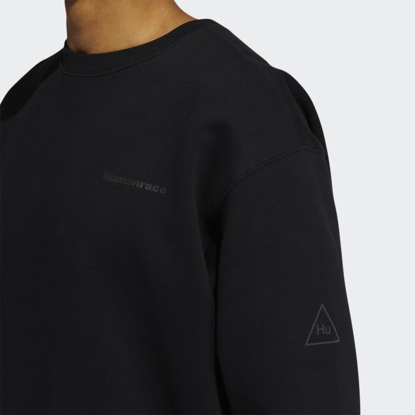 Свитшот adidas x Pharrell Williams Basics (Gender Neutral) Crewneck Sweatshirt Black