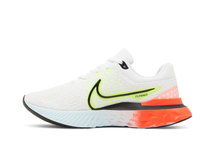Кроссовки Nike Wmns React Infinity Run Flyknit 3 'White Volt'