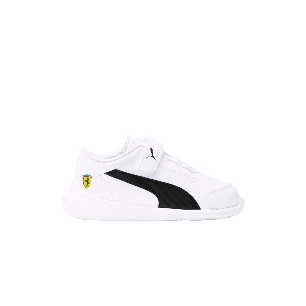 Кроссовки Scuderia Ferrari x Puma Kart Cat 3 V Toddler 'White Black'
