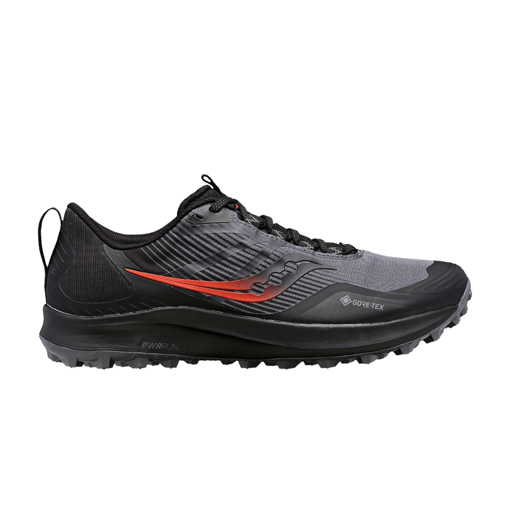 Кроссовки Saucony Peregrine 12 GORE-TEX 'Charcoal Red'