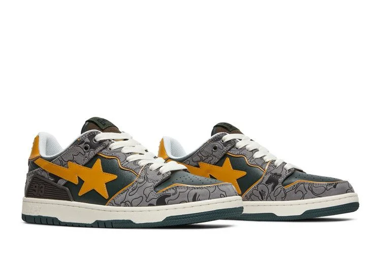 Krossovki-BAPE-Sk8-Sta-Low-Green-Camo-7