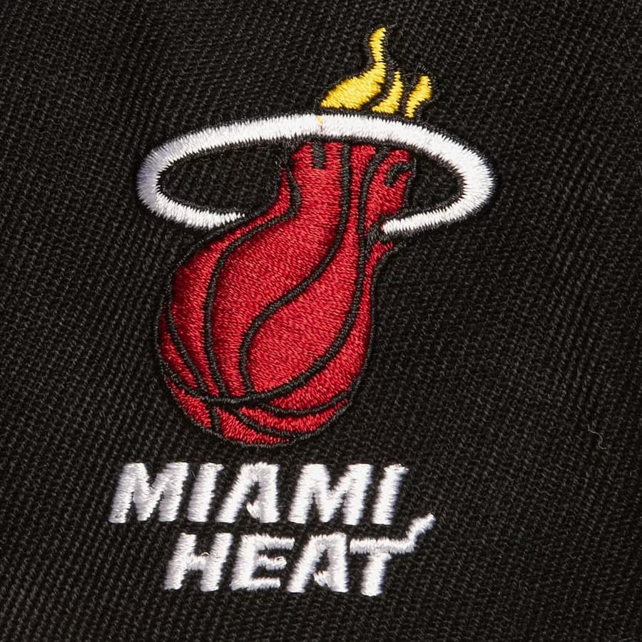 Mitchell-Ness-Black-Miami-Heat-Triple-Play-Snapback-Hat-2