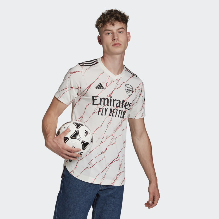 Футболка adidas Arsenal 20/21 Authentic Away Shirt Jersey White