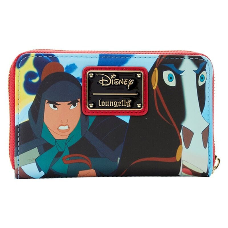 Кошелёк Mulan Princess Scene Zip Around Wallet