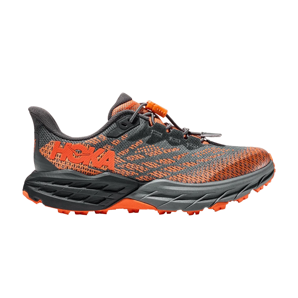 Кроссовки HOKA Speedgoat 5 Kids 'Castlerock Vibrant Orange'
