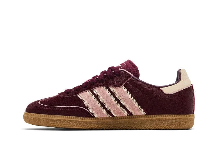 Кроссовки adidas Wmns Samba OG 'Pony Hair Pack - Maroon'