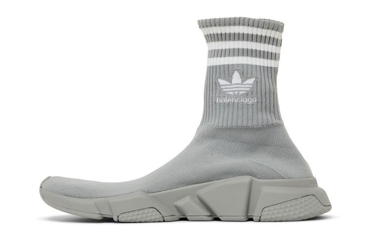 Кроссовки Adidas x Balenciaga Speed Sneaker 'Grey'