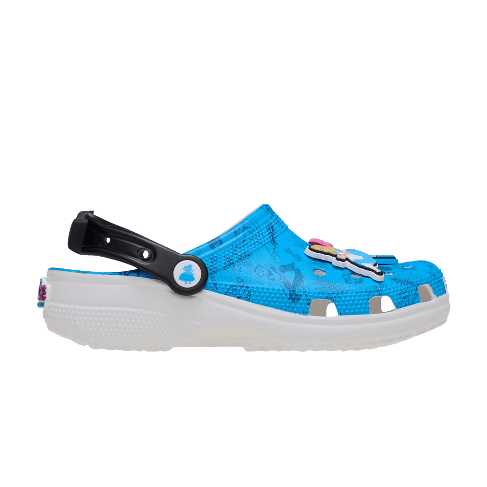 Кроссовки Crocs Disney x Classic Clog 'Alice in Wonderland Black Bow'