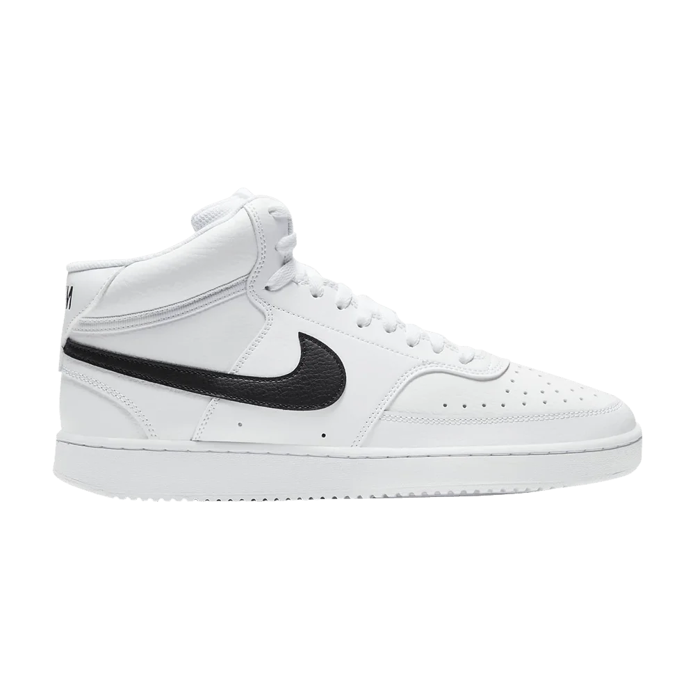 Krossovki-Nike-Court-Vision-Mid-White-Black