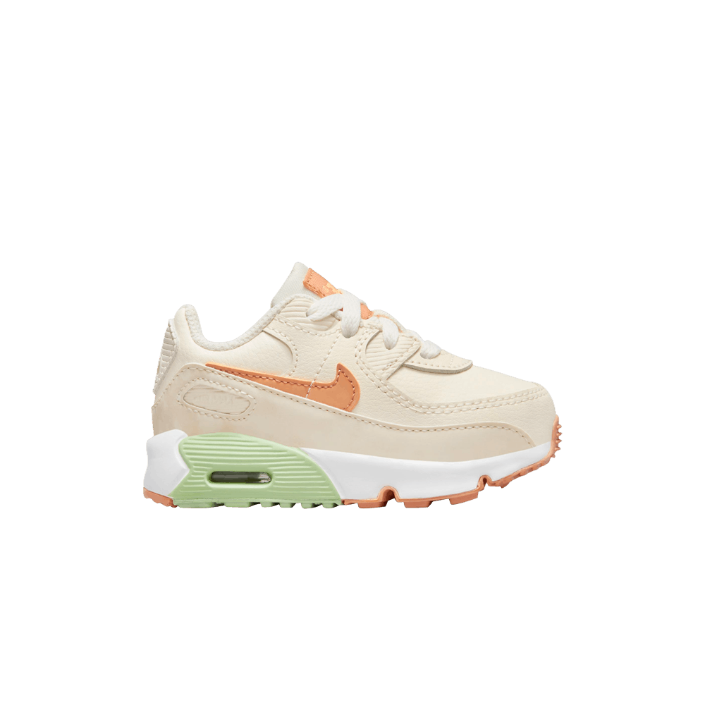 Кроссовки Nike Air Max 90 Leather TD 'Pale Ivory Amber Brown'