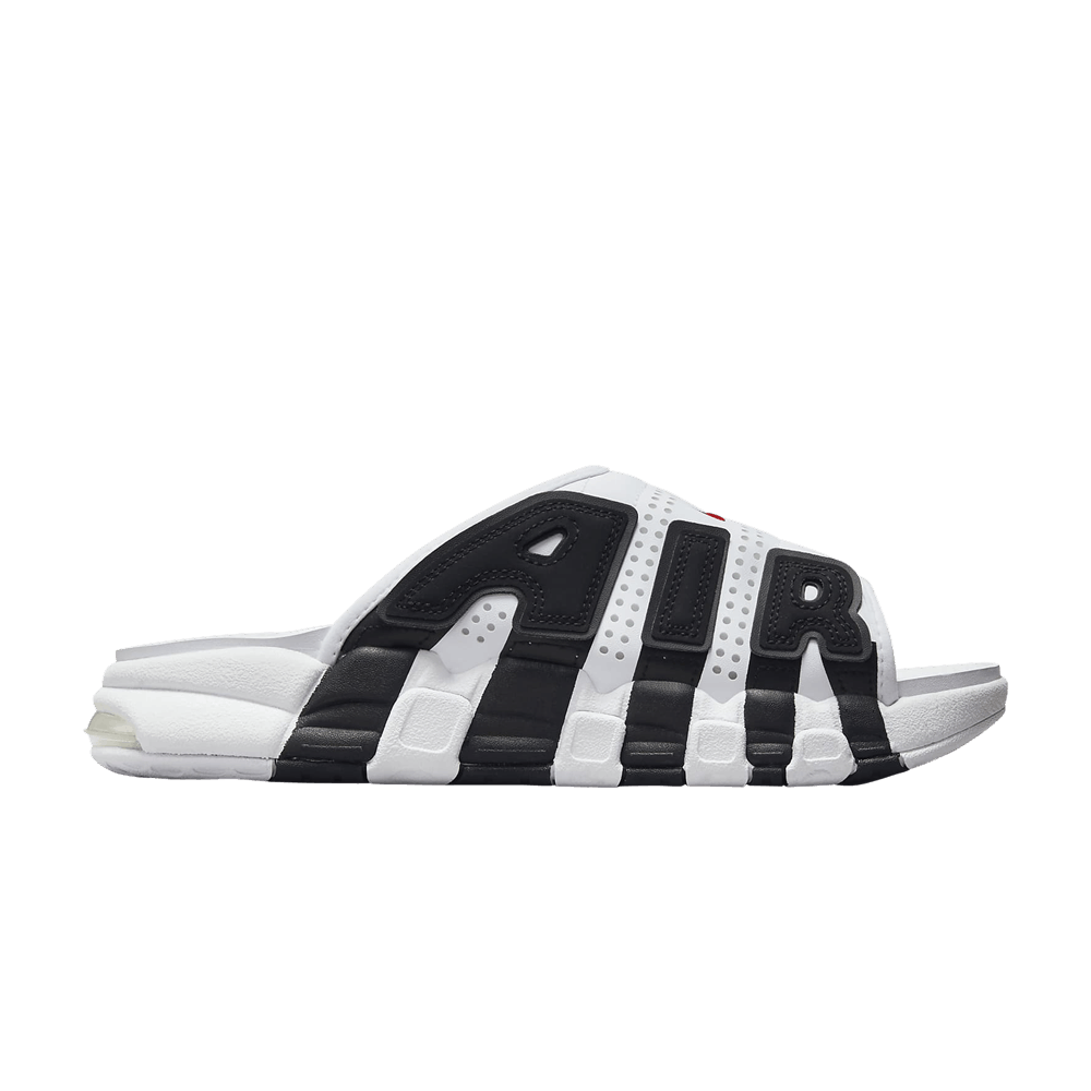 Nike Wmns Air More Uptempo Slide 'White Black Red'