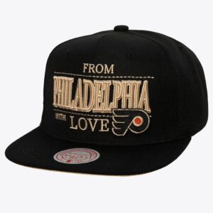 Mitchell-Ness-Black-Philadelphia-Flyers-With-Love-Snapback-Hat-300x300