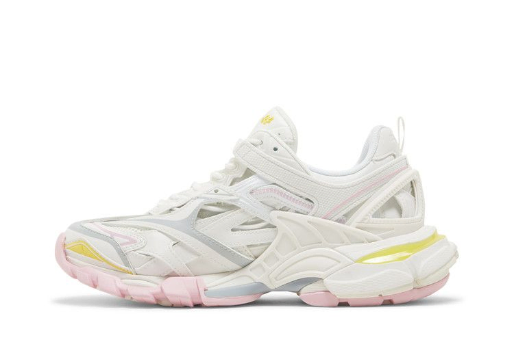 Кроссовки Balenciaga Wmns Track.2 Sneaker 'White Light Yellow'