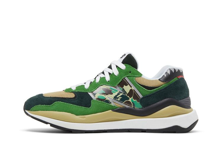 Кроссовки BAPE x New Balance 57/40 'Green'