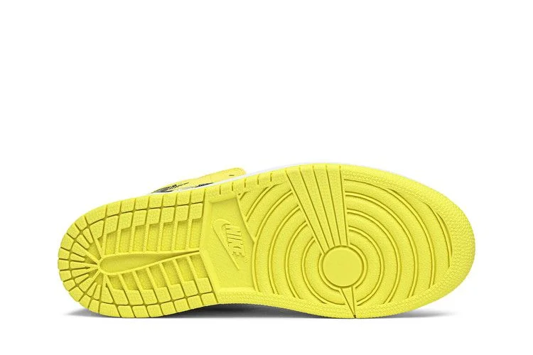 Krossovki-Air-Jordan-1-Mid-SE-PS-Rose-Patch-Dynamic-Yellow-3