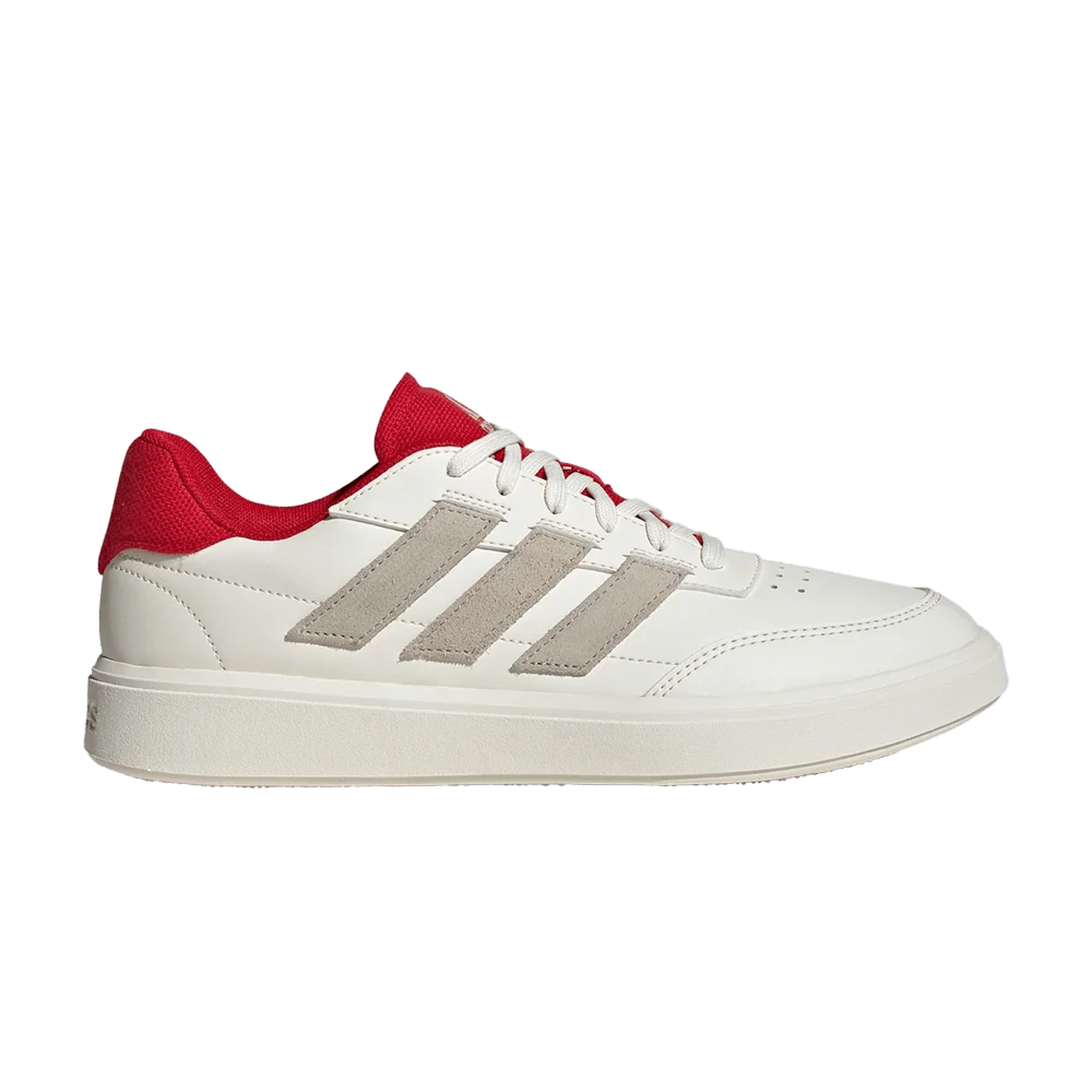 Кроссовки Adidas CourtBlock 'Off White Scarlet'
