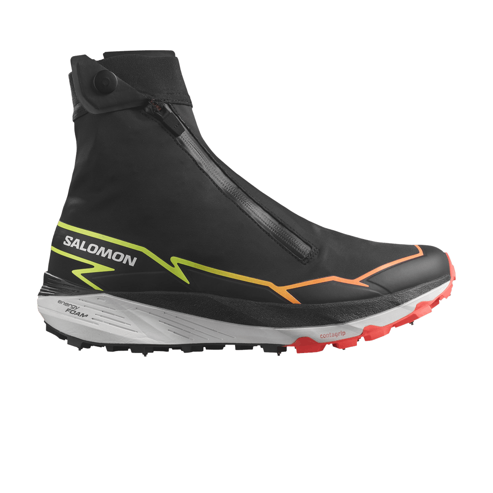 Кроссовки Salomon Winter Cross Spike 'Black Fiery Coral'