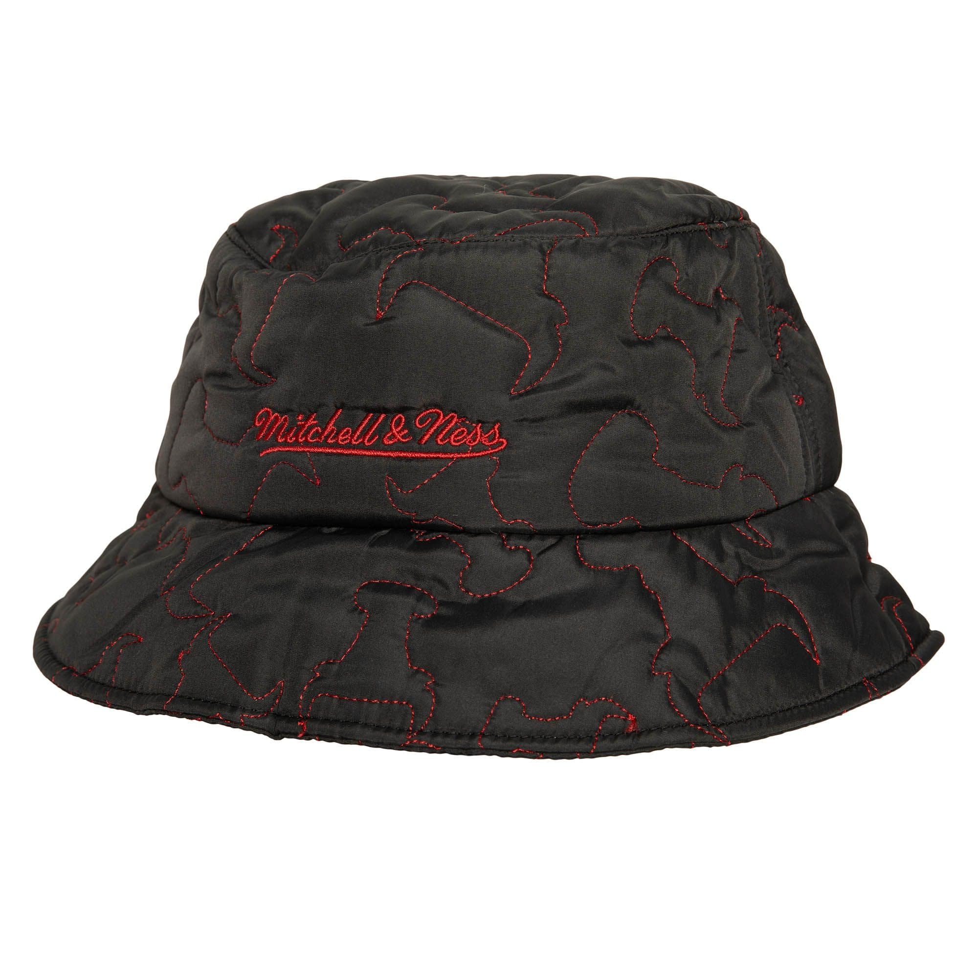 Панама Mitchell & Ness Bucket Quilted HWC Chicago Bulls Hat