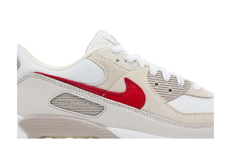 Кроссовки Nike Air Max 90 'Summit White University Red'