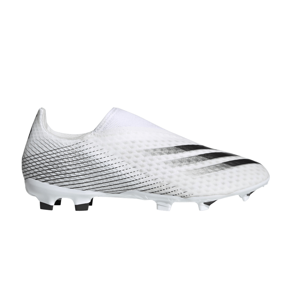 Кроссовки adidas X Ghosted.3 Laceless FG 'White Black'