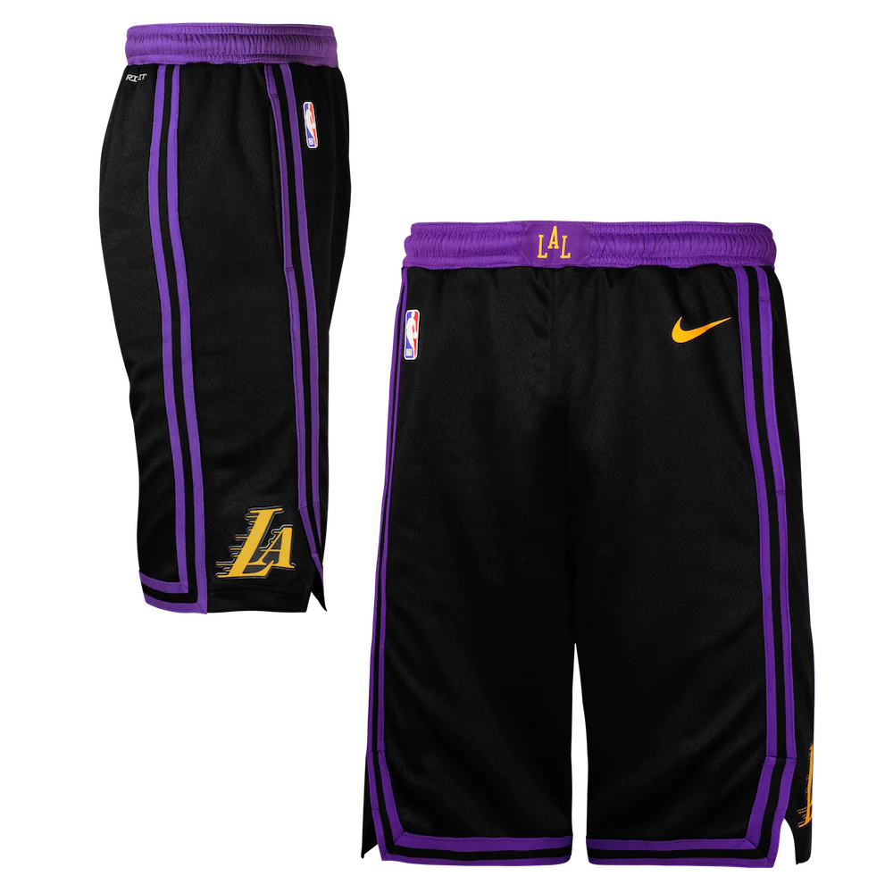Спортивные шорты Nike Los Angeles Lakers 2024 City Edition Swingman Youth NBA Shorts