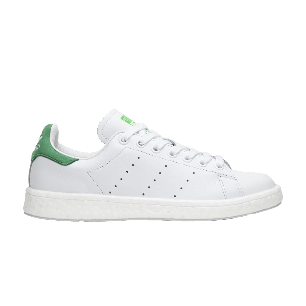 Krossovki-Adidas-Stan-Smith-Boost-White-Green