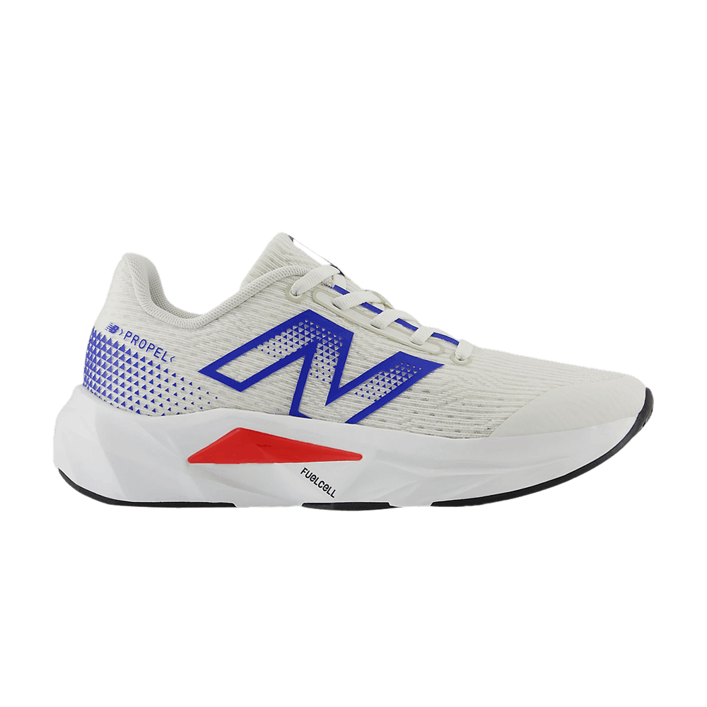 Кроссовки New Balance FuelCell Propel v5 Big Kid 'Sea Salt Royal True Red'