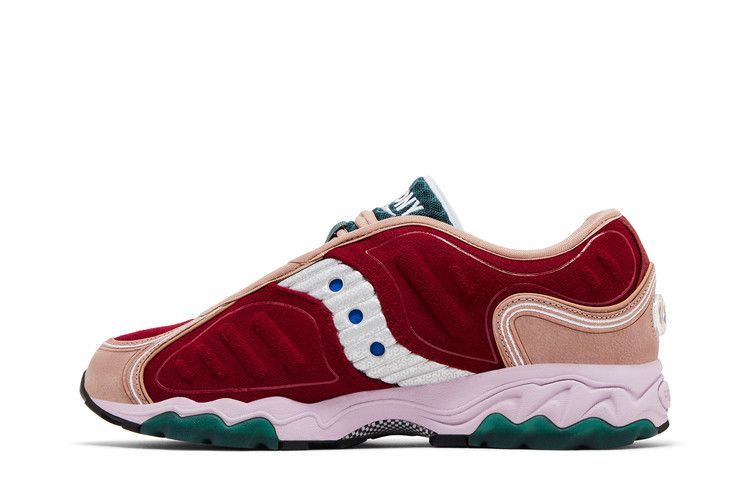 Кроссовки Saucony Jae Tips x Matrix 'No Shoes In The House - Cranberry'