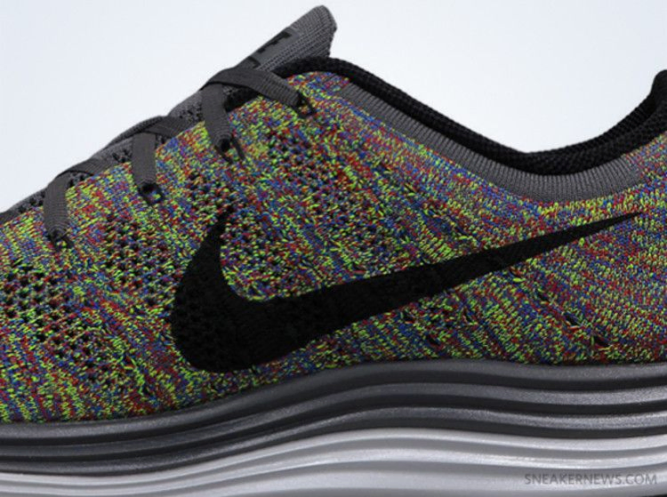 Кроссовки Nike Flyknit Lunar 1+ 'Dark Grey'