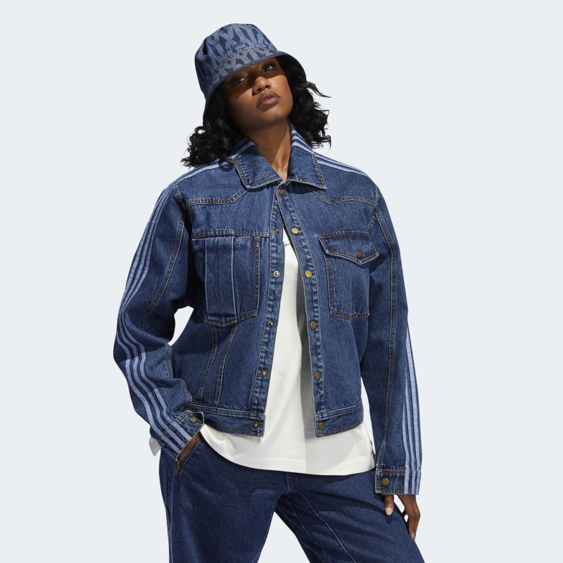 Куртка adidas Ivy Park Denim Jacket (All Gender) Dark Denim