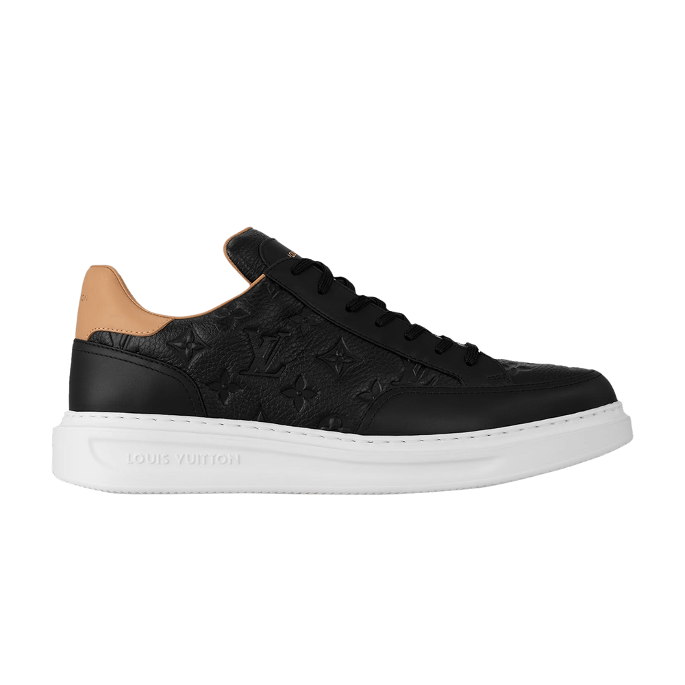 Кроссовки Louis Vuitton Beverly Hills Sneaker 'Black Brown Monogram Embossed'