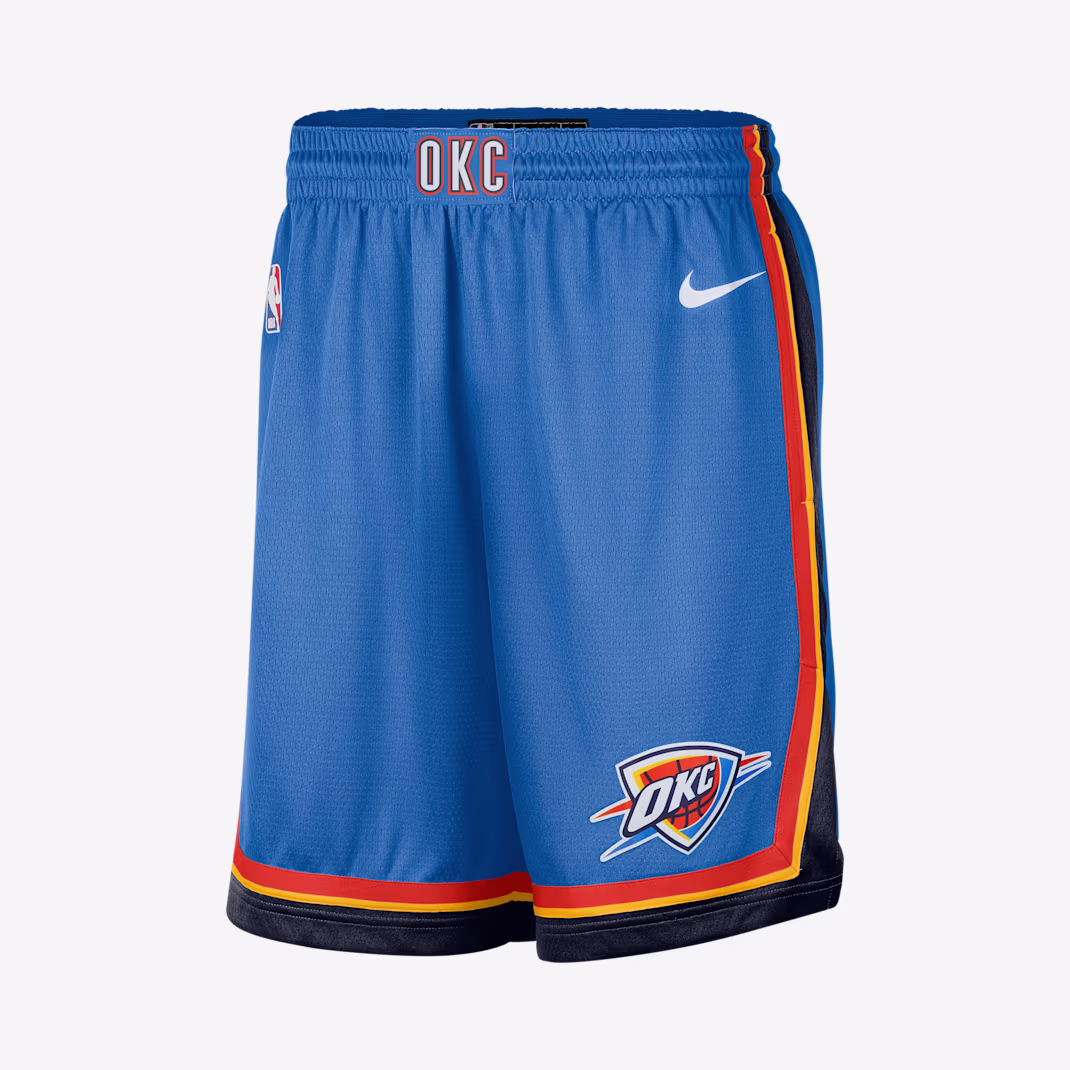 Баскетбольные шорты Nike NBA OKC Icon Edition 24-25 Swingman