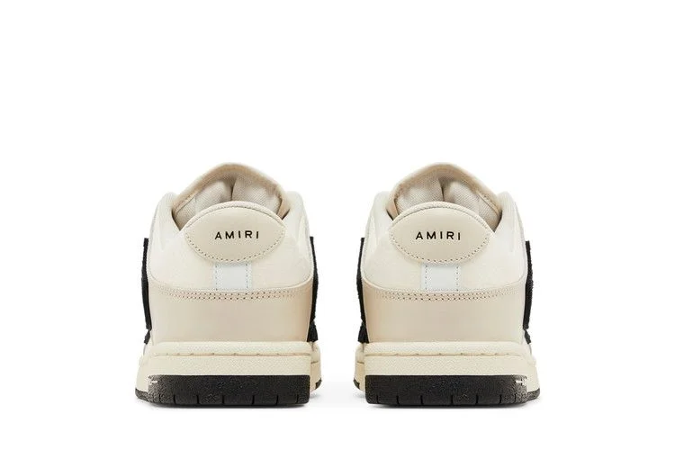 Кроссовки Amiri Wmns Skel Top Low 'Beige Black'