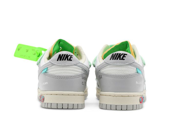 Кроссовки Off-White x Nike Dunk Low 'Lot 07 of 50'