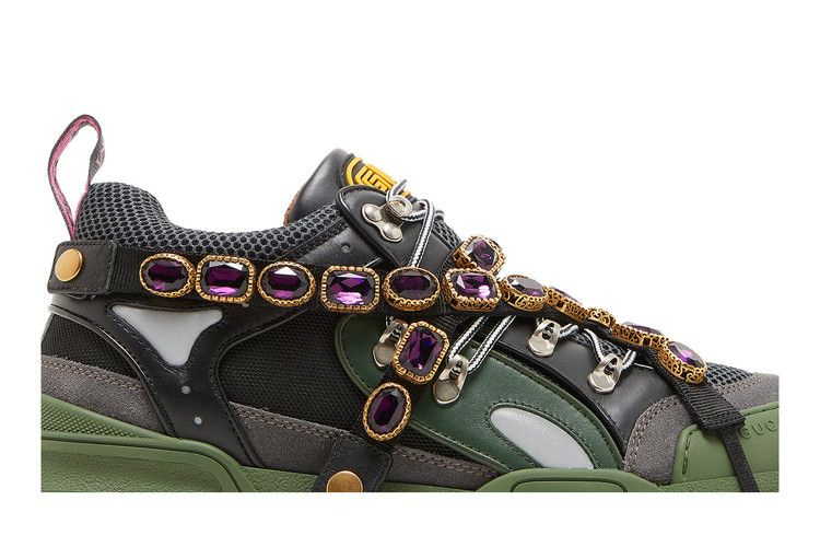 Кроссовки Gucci Flashtrek 'Green Crystals'
