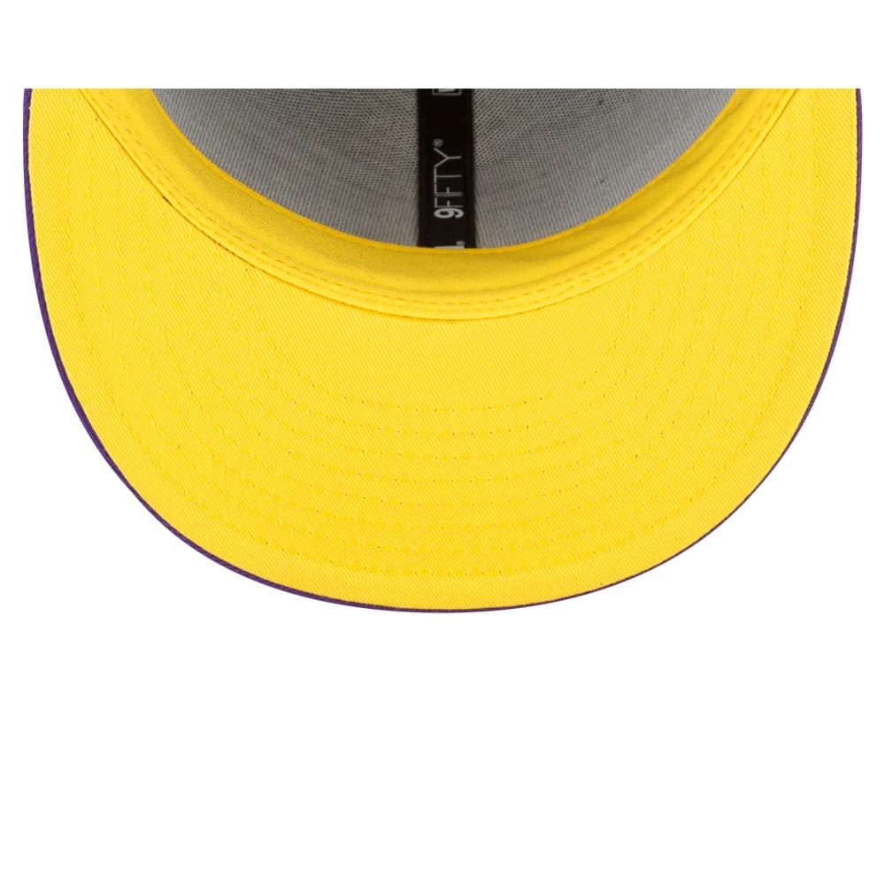 Бейсболка New Era Los Angeles Lakers 9FIFTY 2024 City Edition NBA Snapback Hat