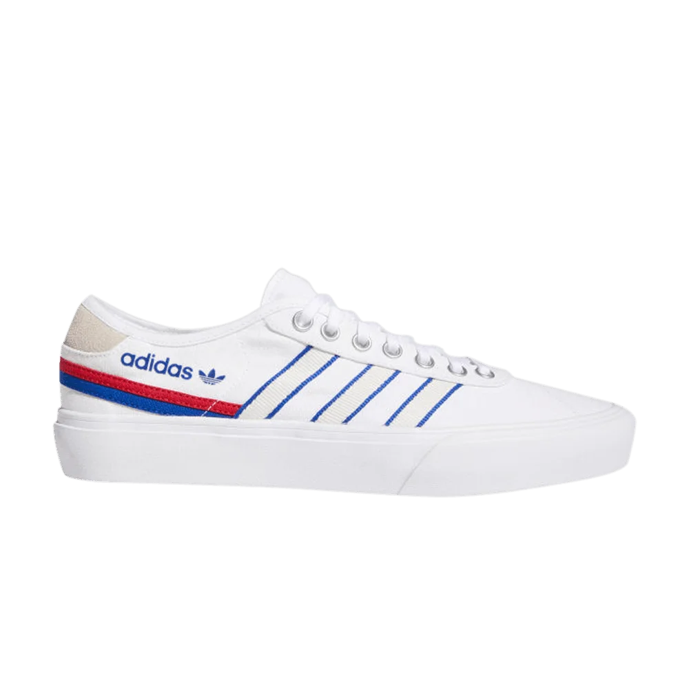 Adidas Delpala 'White Scarlet Blue'