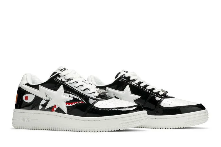 Krossovki-Bapesta-Low-M1-Shark-Face-Black-7