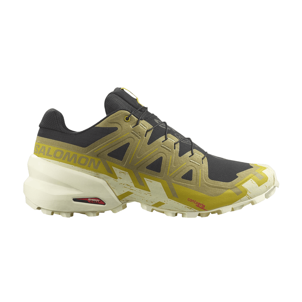Кроссовки Salomon Speedcross 6 'Black Transparent Yellow'