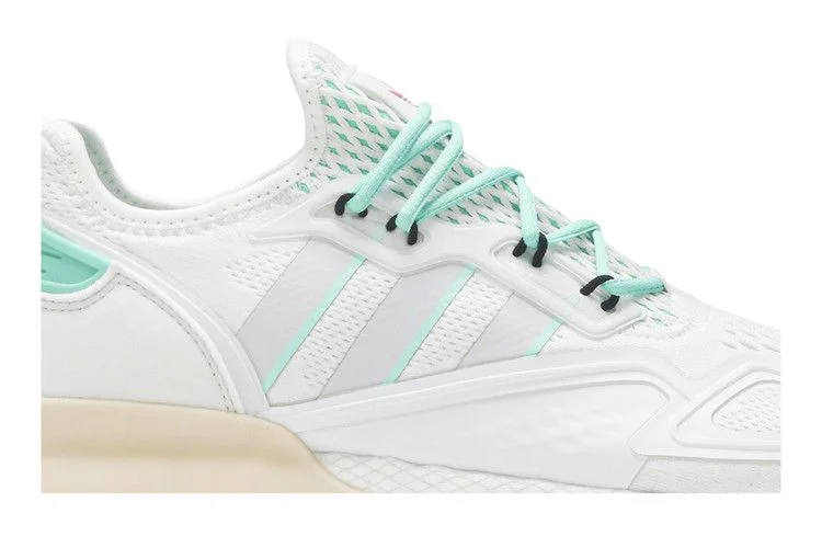 Кроссовки Adidas ZX 2K Boost 'Grey Hi-Res Green'