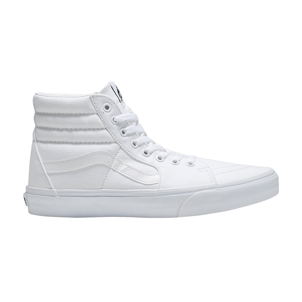 Vans Sk8-Hi Wide 'Canvas - True White'