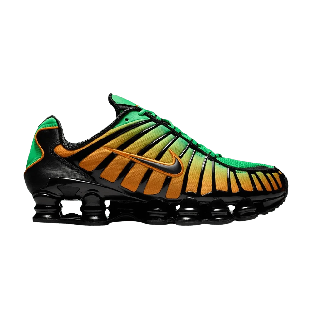 Кроссовки Nike Shox TL 'Green Shock Bright Ceramic'