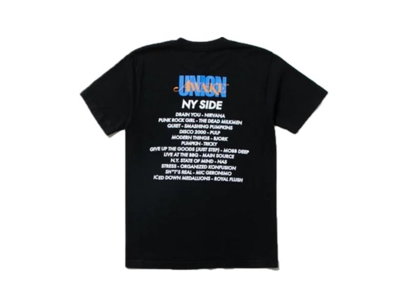 Футболка Awake x Union Cassette Tee Black