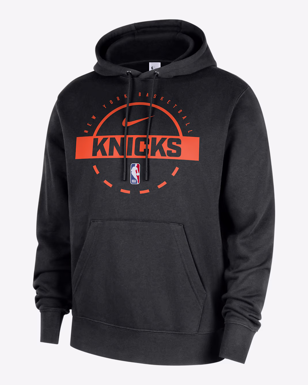 Мужской худи Nike NBA New York Knicks Club Black/Brilliant Orange