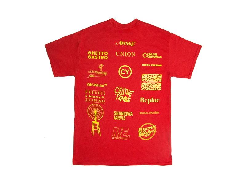 Футболка Awake Social Studies NY Tee Red