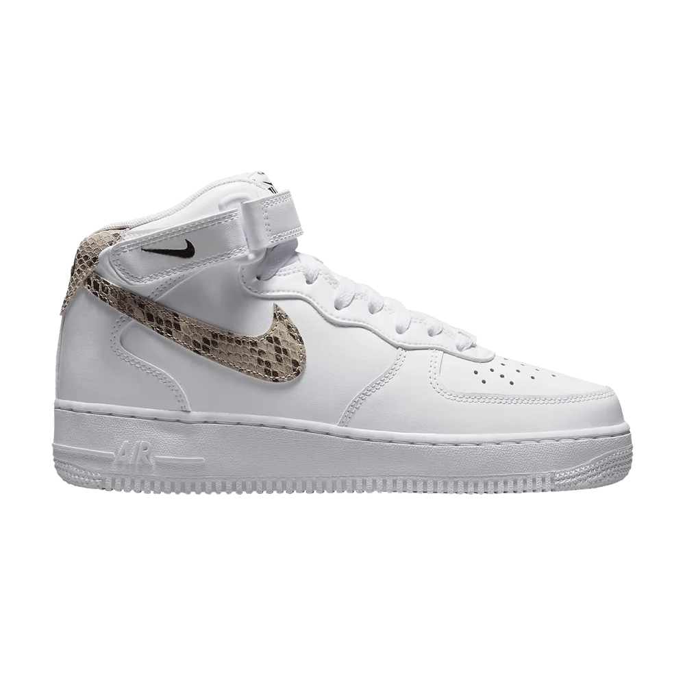 Krossovki-Nike-Wmns-Air-Force-1-07-Mid-Snakeskin-Swoosh