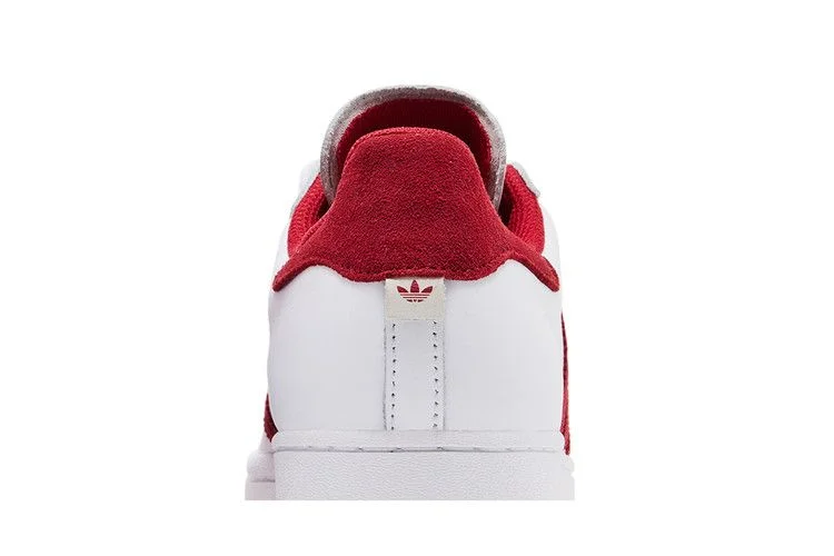 Кроссовки adidas Superstar 'Embroidered Red Stripes'