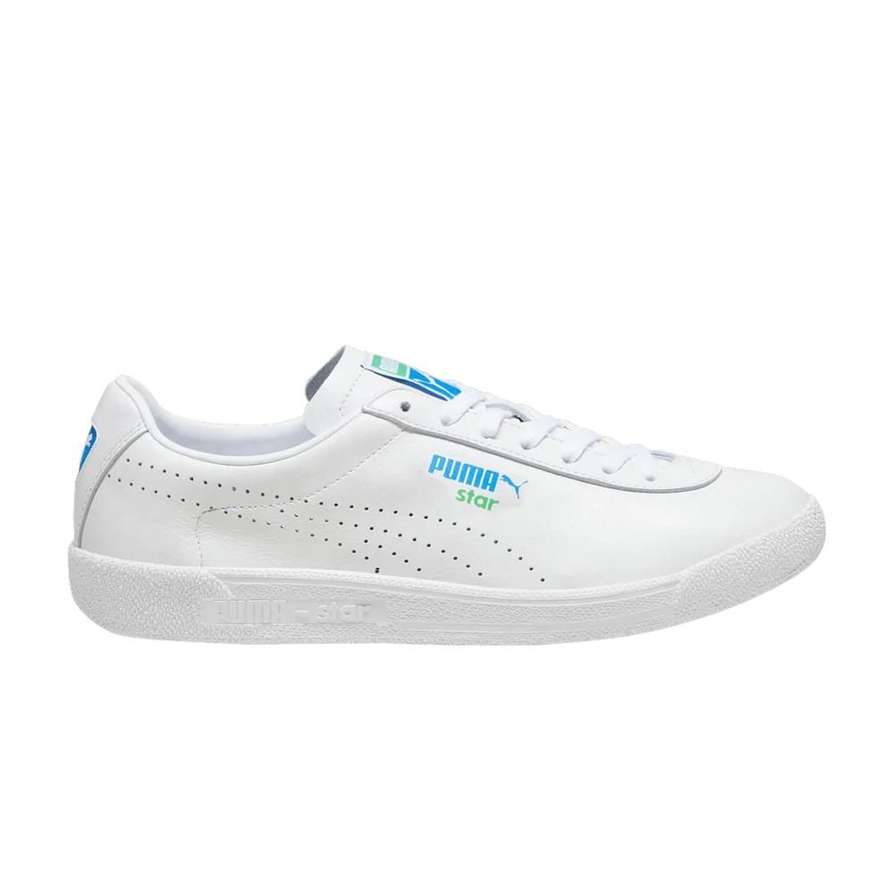 Krossovki-Puma-Star-White-Blue-Green
