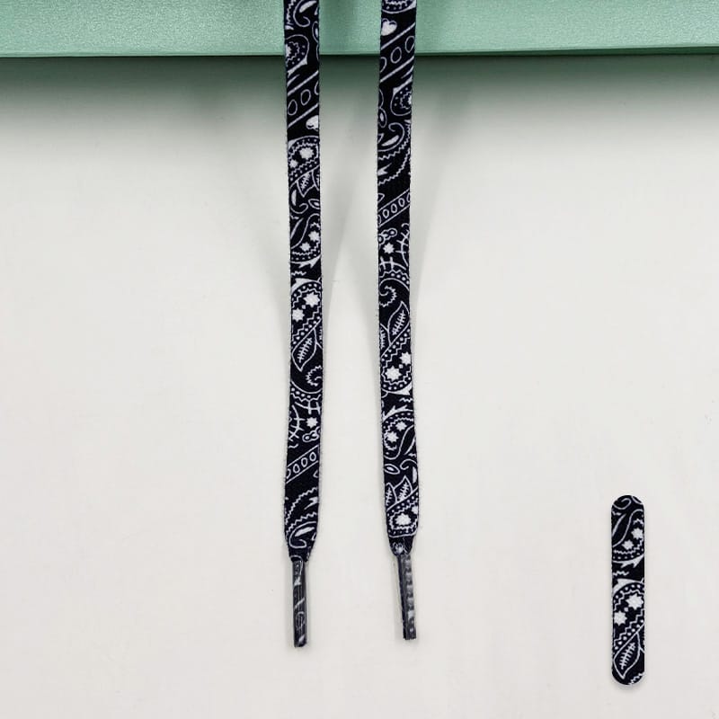Шнурки Gorilla Guard Paisely Converse Black Laces